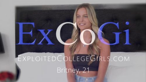 ExploitedCollegeGirls – Britney Rose (I’m a happy girl)