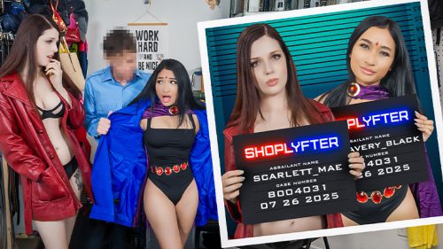 ShopLyfter Case No. 8004031: Bratty Teens Fuck Around and Find Out – Avery Black & Scarlett Mae