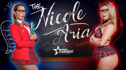 TeamSkeetAllStars: August Spotlight / Ready to Go Back to School? Nicole Aria’s Fucking Lessons Are in Session