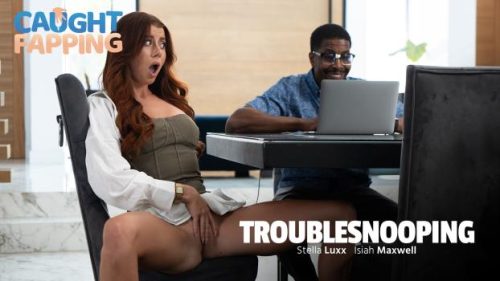 CaughtFapping: Troublesnooping – Stella Luxx