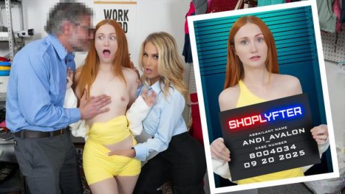 ShopLyfter Case No. 8004034: Threesome with The Vibrator Thief – Andi Avalon & Scarlet Skies