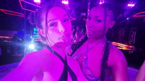 LetsPostIt: Sex In The Vip Room – Alexis Perez, Juniper Ren & Peach