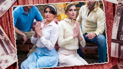 DaughterSwap: Get on Your Knees and Beg / It’s a Family Tradition – Lucy Foxx & Selina Bentz