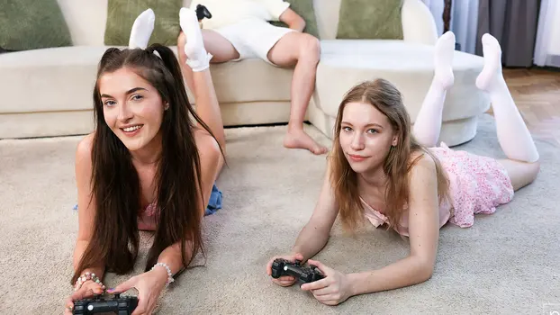 NubileFilms: I Bet He Can Handle Both Of Us – Maya Sinn & Rihannon Ryder